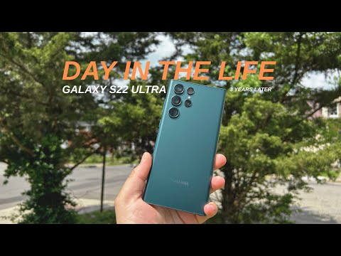 A Calm Day in The Life w/ S22 Ultra (Battery & Camera Test) 3 Years Later!