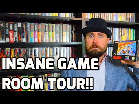 Insane Game Room Tour! - Over A Dozen Games! - Sega, Atari, Nintendo Collecting - THGM
