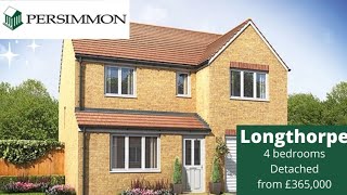 Persimmon homes The longthorpe 4 bedroom house | Samford Gardens