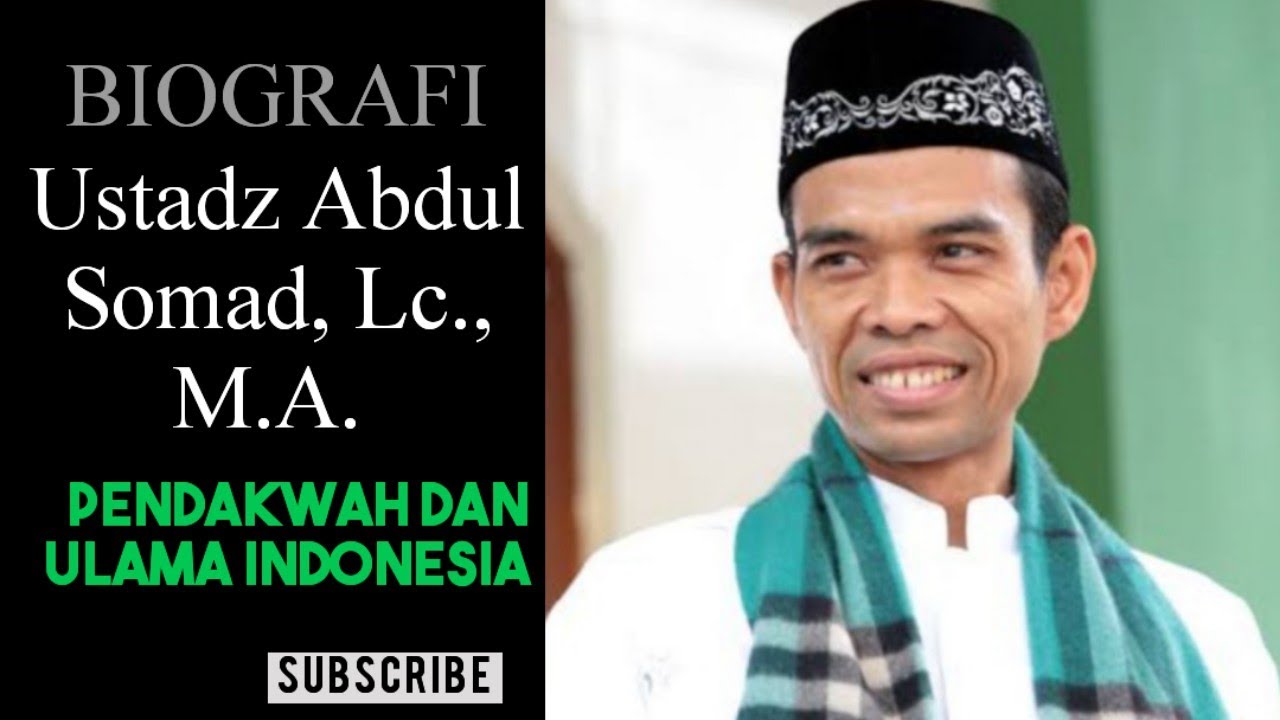 Biografi Ustadz Abdul Somad, Lc., M.A. – Pendakwah dan Ulama Indonesia