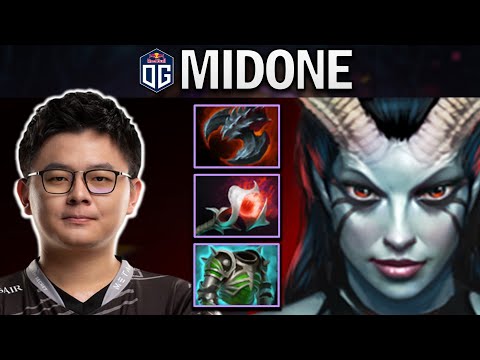 OG.MIDONE QUEEN OF PAIN - PRO OFFLANE - DOTA 2 7.27 GAMEPLAY