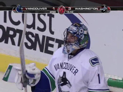 Canucks @ Captials 10/13/08