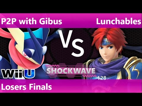 SW 128 - P2P with Gibus (Greninja) vs FX | Lunchables (Roy) Losers Finals - Smash 4