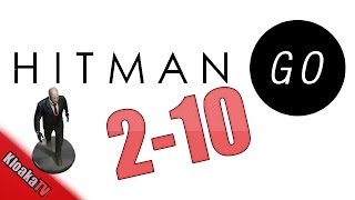 Hitman GO - Level 2-10 Walkthrough (Collect Briefcase)