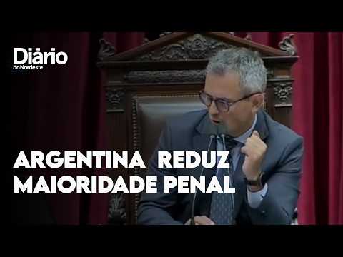 Argentina aprova lei que reduz maioridade penal para 14 anos