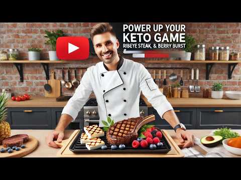 Power Up Your Keto Game: Ribeye Steak, Halloumi & Berry Burst