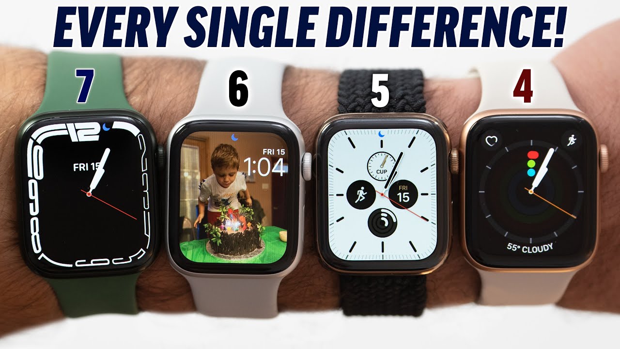 Apple Watch Series 7 vs Series 6/5/4: Should YOU Upgrade