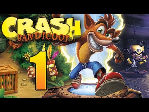 Crash Bandicoot (N-Sane Trilogy) playthrough pt1 - Intro & 1st Stage