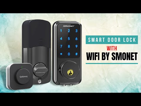 Smart Door Lock with WiFi by SMONET