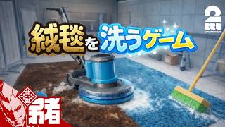 深夜に絨毯を洗うゲームをプレイする弟者