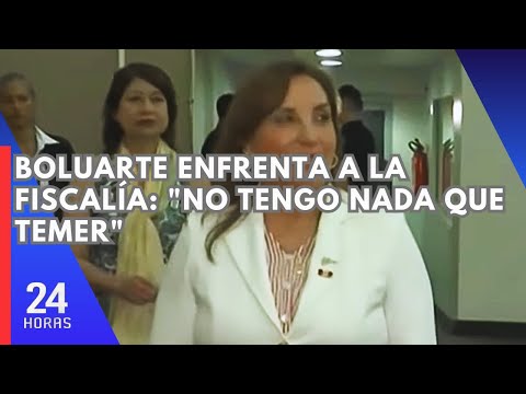 Dina Boluarte reaparece en juicio tras ser vacada: "Me encuentro en paz"