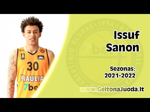 Issuf Sanon - BC Šiauliai highlights (2021-22)