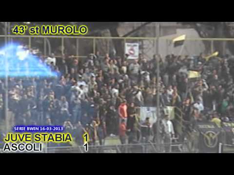 Juve Stabia-Ascoli 1-1 - il gol di Murolo [16-03-2013]
