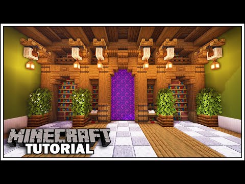 Simple Nether Portal Design for Minecraft 1.16 [How To Build] Video
