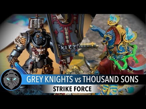 Grey Knights vs Thousand Sons - A Warhammer 40,000 10th Edition Battle Report