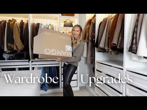 New in Mango Try-On Haul + Upgrading My Wardrobe Staples (BIG Update!)