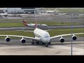 16 minutes of pure airport operations plane spotting heavy arrivals and departures at syd yssy