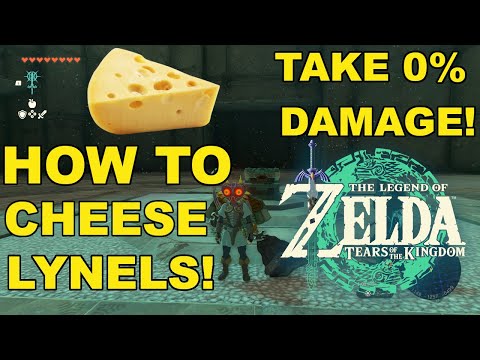 How To Cheese Lynels To EASILY Get Majoras Mask! | INSANE Zonai Build | TLOZ: Tears Of The Kingdom