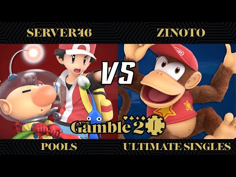 The Gamble 2 Pools - Server46 (PKMN Trainer, Olimar) vs. Zinoto (Diddy Kong) - SSBU