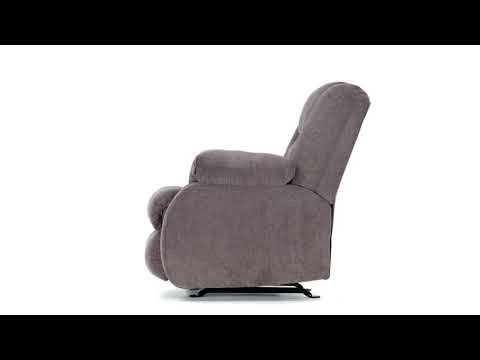 Tulen 9860625 Grey Rocker Recliner