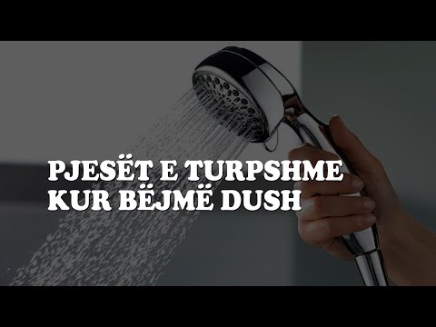 A është e vërtetë se kur muslimani lahet në dush duhet ti ketë të mbuluara pjesët e turpshme?