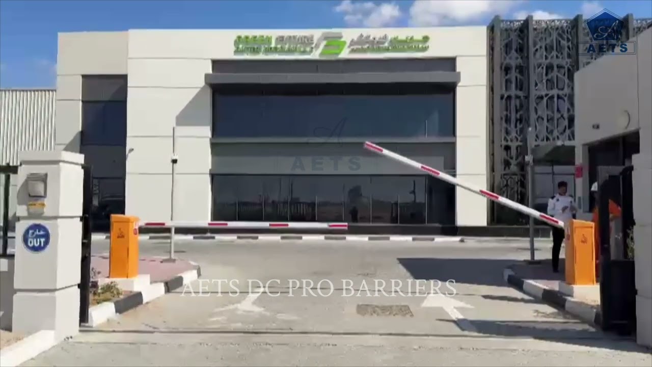 AETS DC PRO Barrier. / Gate Barrier Dubai. #parkingbarrierdubai #gatebarrierdubai