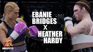 ボクシングゲーム UNDISPUTED エバニー・ブリッジス vs ヘザー・ハーディ