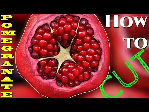 Pomegranate: How to Cut & Extract Berries | Demonstration | The Everett's Academe