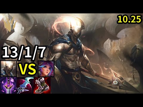 Pantheon Jungle vs Lillia - EUW Grandmaster | Patch 10.25