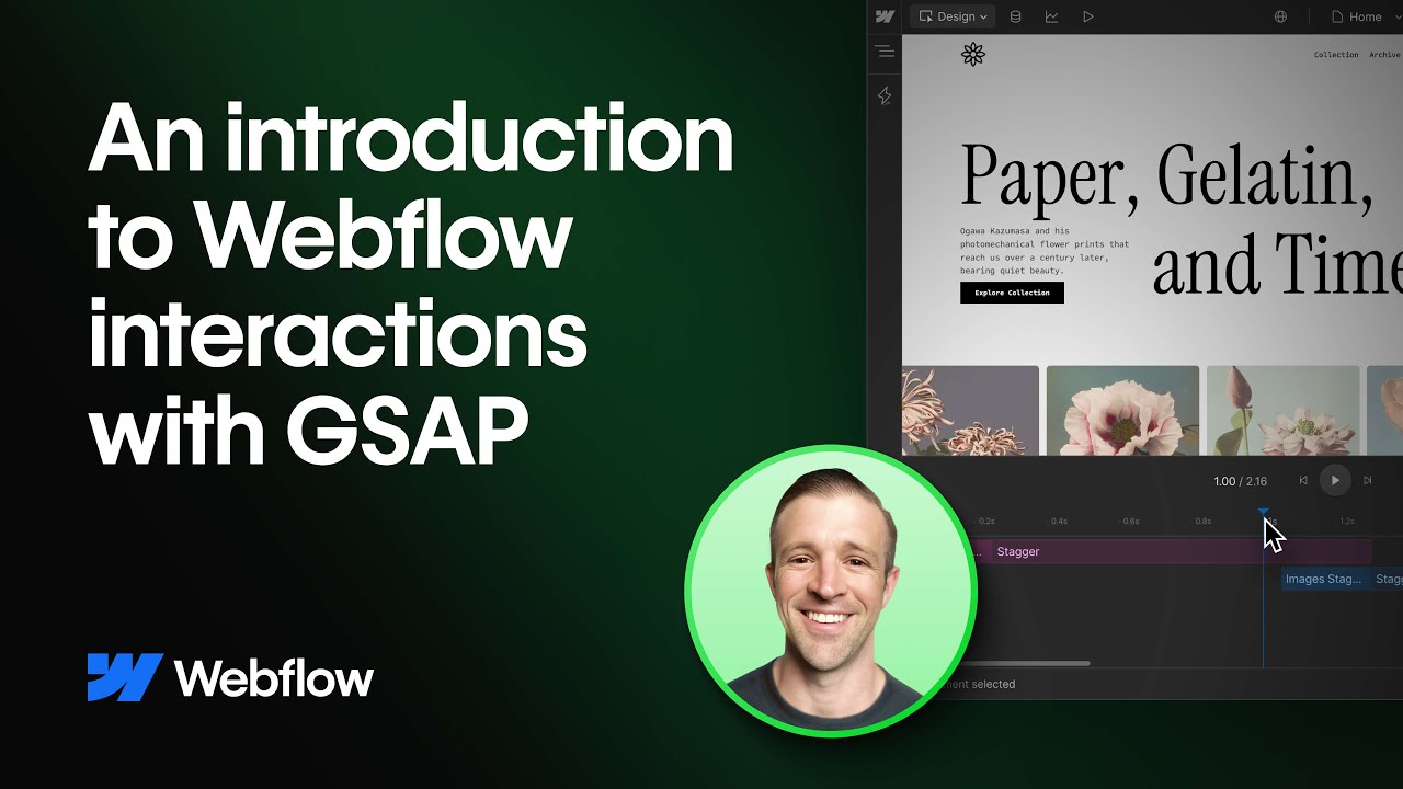 Build Smarter, Smoother Animations — A Webflow Interactions Intro