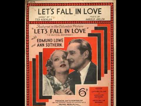 Let's Fall In Love - Carroll Gibbons And His Boy Friends - Columbia DB 1397
