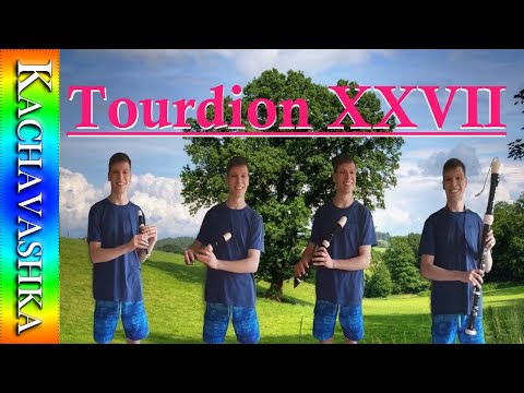 Tourdion XXVII - Danceries, Livre 2 - Claude Gervaise (16th c. Renaissance) [Recorder Quartet]