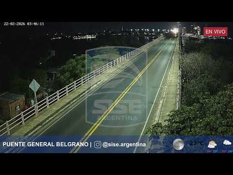 Camaras en Vivo Puente General Belgrano - SISE Argentina®