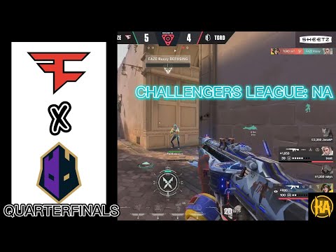 Faze Clan vs The Guard | Valorant Challengers League: NA QUARTERFINALS