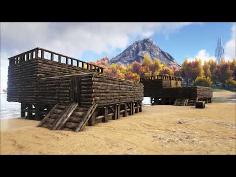 BEST STARTER RAFT - Ark Survival Evolved