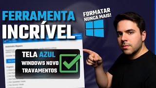 TELA AZUL, TELA PRETA, TRAVADAS NOS JOGOS REPAIRKIT VAI REPARAR SEU WINDOWS ! FORMATAR NUNCA MAIS !