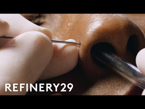 How To Get A Nose Piercing With Brian Keith Thompson Of Body Electric | Macro Beauty | Refinery29