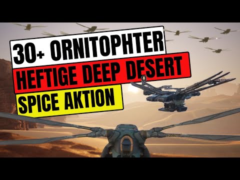 🔥 HEFTIGER Gilden Einsatz in DUNE AWAKENING |  Ornithopter, DEEP DESERT Spice FARM deutsch Gameplay
