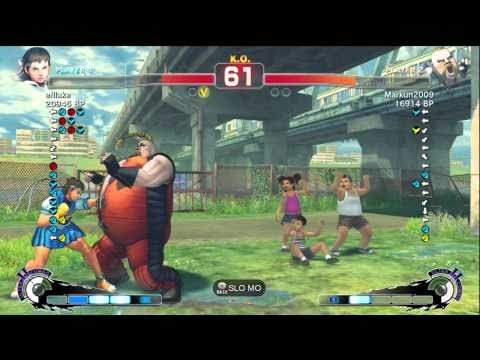 Uryo [Sakura] vs Markun2009 [Rufus] SSF4 Japanese Online Ranked Matches - TRUE-HD
