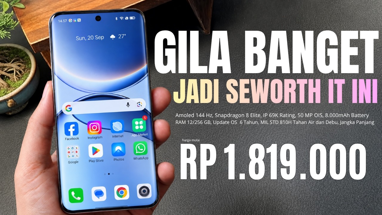 NYESEL BELI TERLALU CEPAT, TIBA2 HARGA TURUN DRASTIS‼️RAM 12/256 GB, 8000mAh - DI AKHIR TAHUN 2026