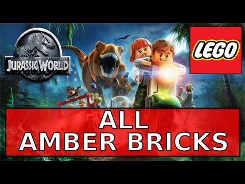 Lego Jurassic World - All Amber Bricks