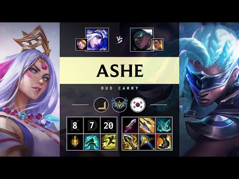 Ashe ADC vs Senna - KR Challenger Patch 25.11