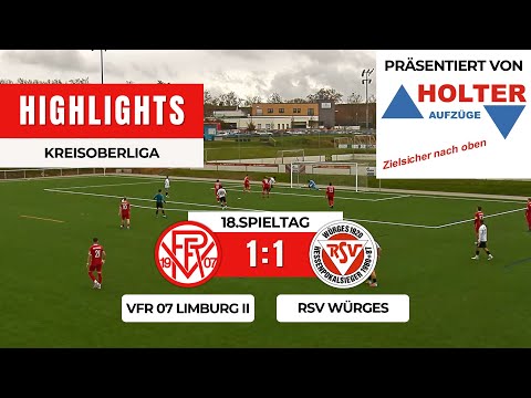 VfR 07 Limburg II - RSV Würges 1:1 | Kreisoberliga Limburg-Weilburg | 18.Spieltag