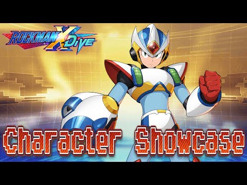 Second Armor X Character Showcase - Mega Man X DiVE
