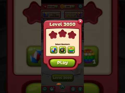 Toon Blast level 3,050 no booster done by jen