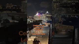Celebrity Xcel Leaving Port Everglades Seen From Celebrity Eclipse