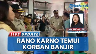 Rano Karno Temui Korban Banjir SDN Kampung Melayu 01, Minta Warga Sakit Segera Ditangani