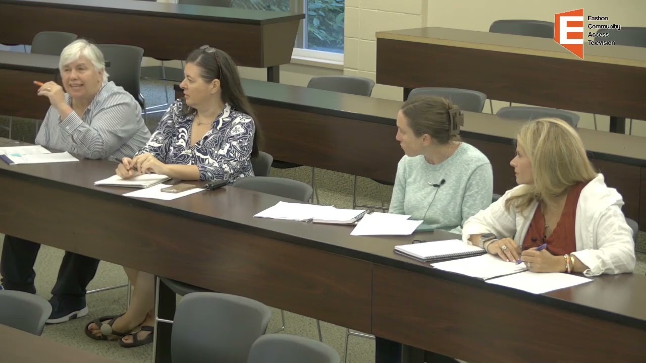 Easton School Committee Meeting 8/22/24