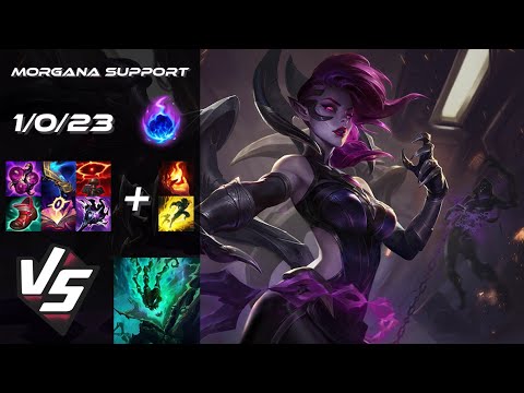 SUPPORT Morgana vs Thresh - NA Grandmaster Patch 14.24