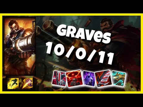 Graves vs Taliyah NA Challenger JUNGLE (10/0/11) - v10.25